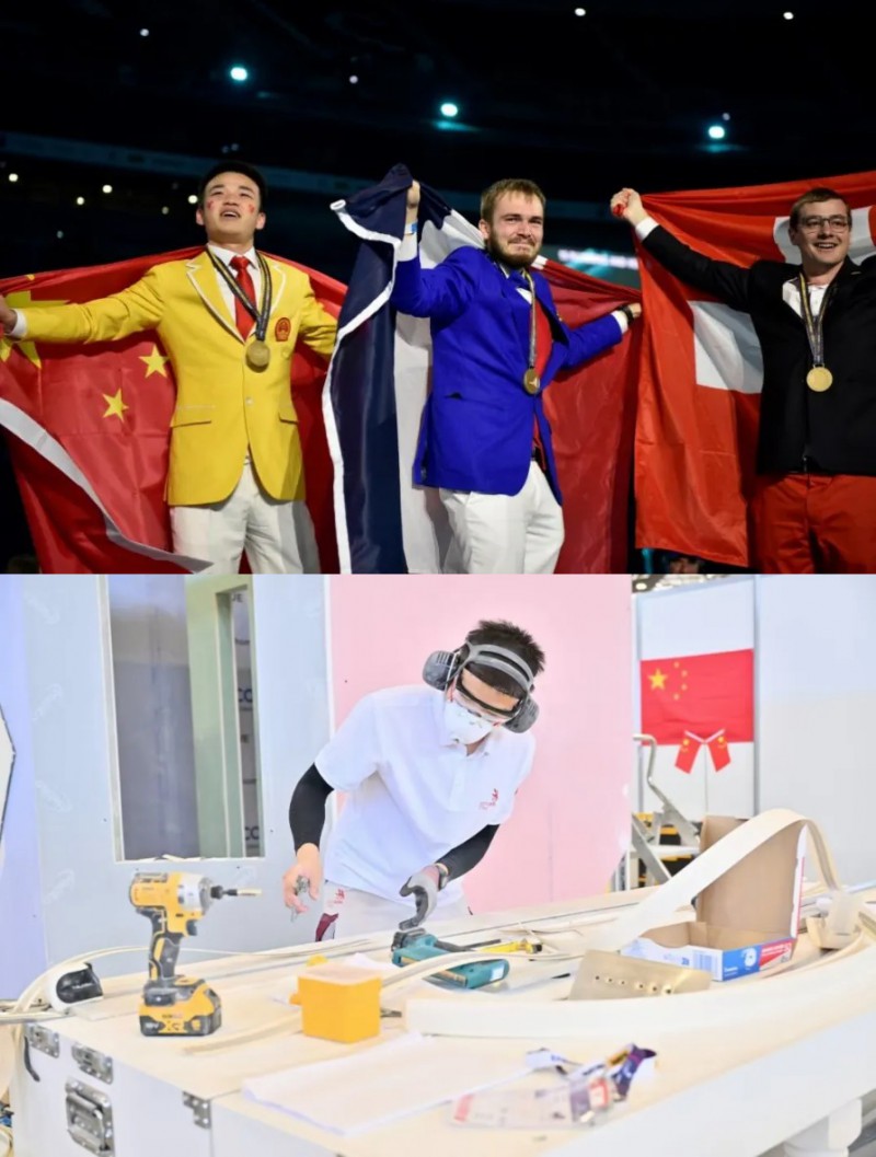 运动员们在竞技场上相互竞技，交流技艺