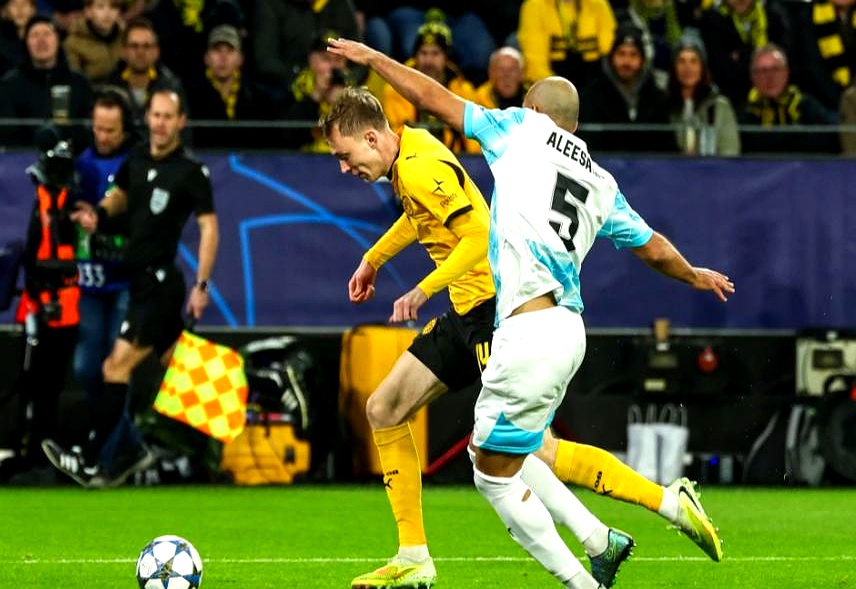 多特蒙德对阵国际米兰，特奥发挥堪称完美